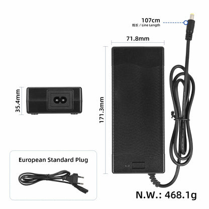 Kukirin G3 original 58.8V2A DC2.1 embout chargeur (European standard)