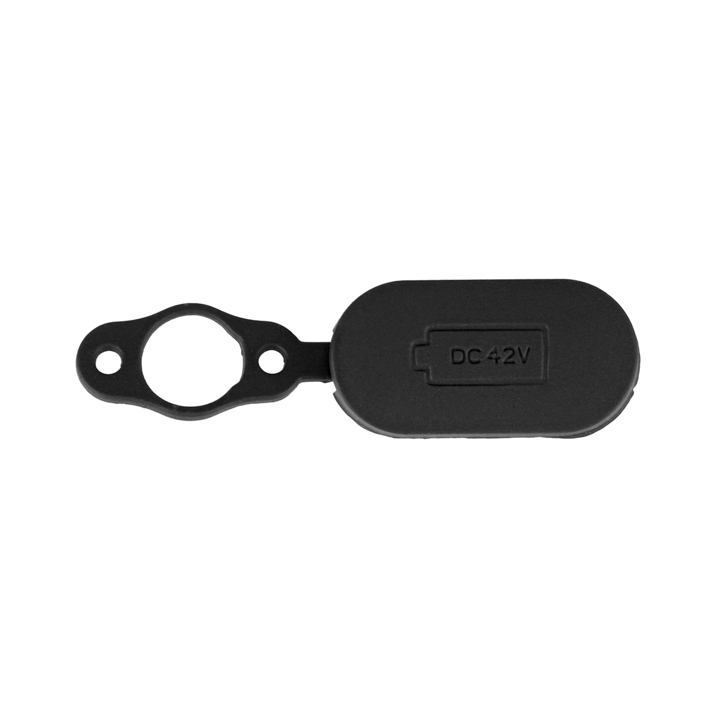 Noir cache magnétique pour port de charge of Xiaomi trottinettes