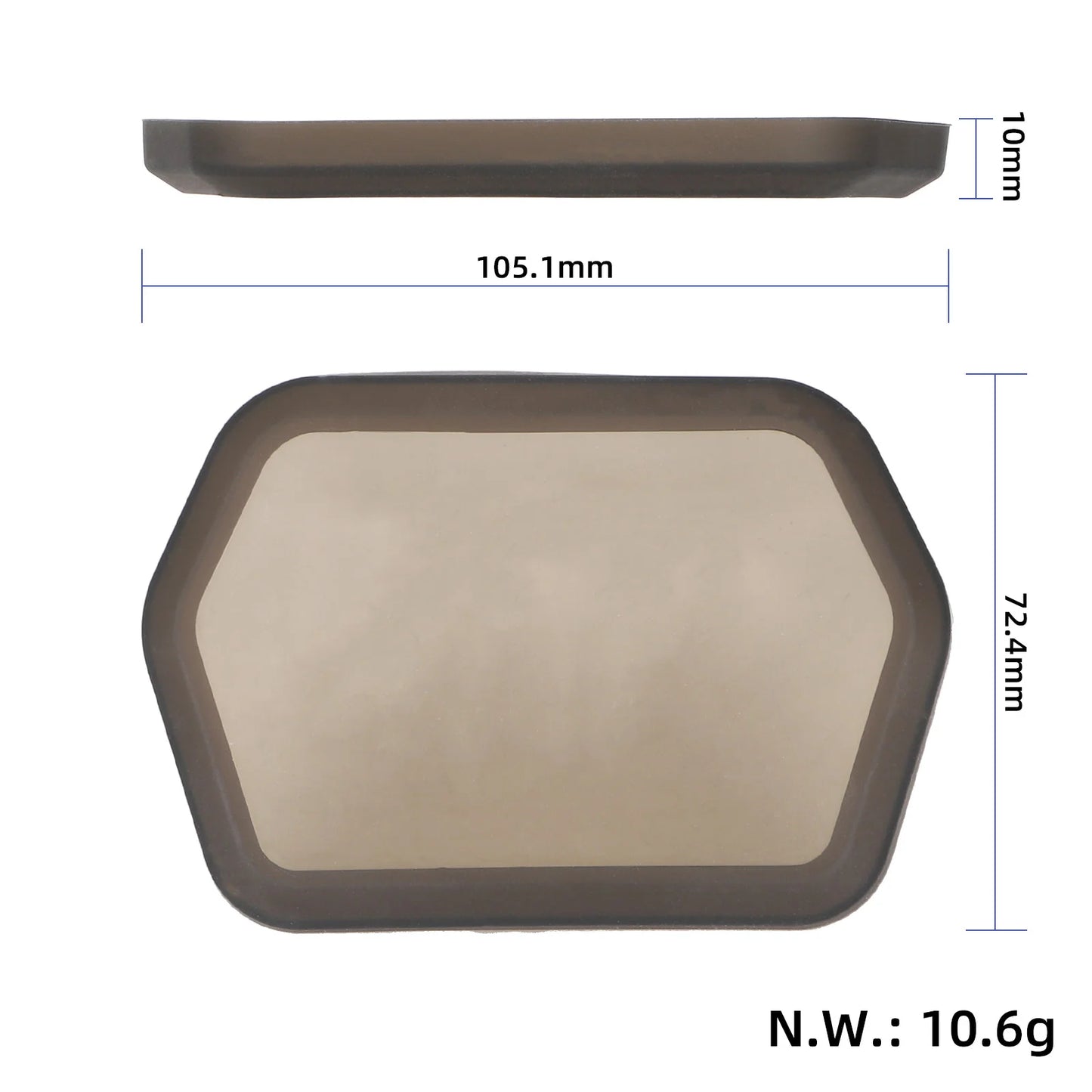 Noir protection en silicone pour Ninebot trottinette ZT3 Pro tableau de bord