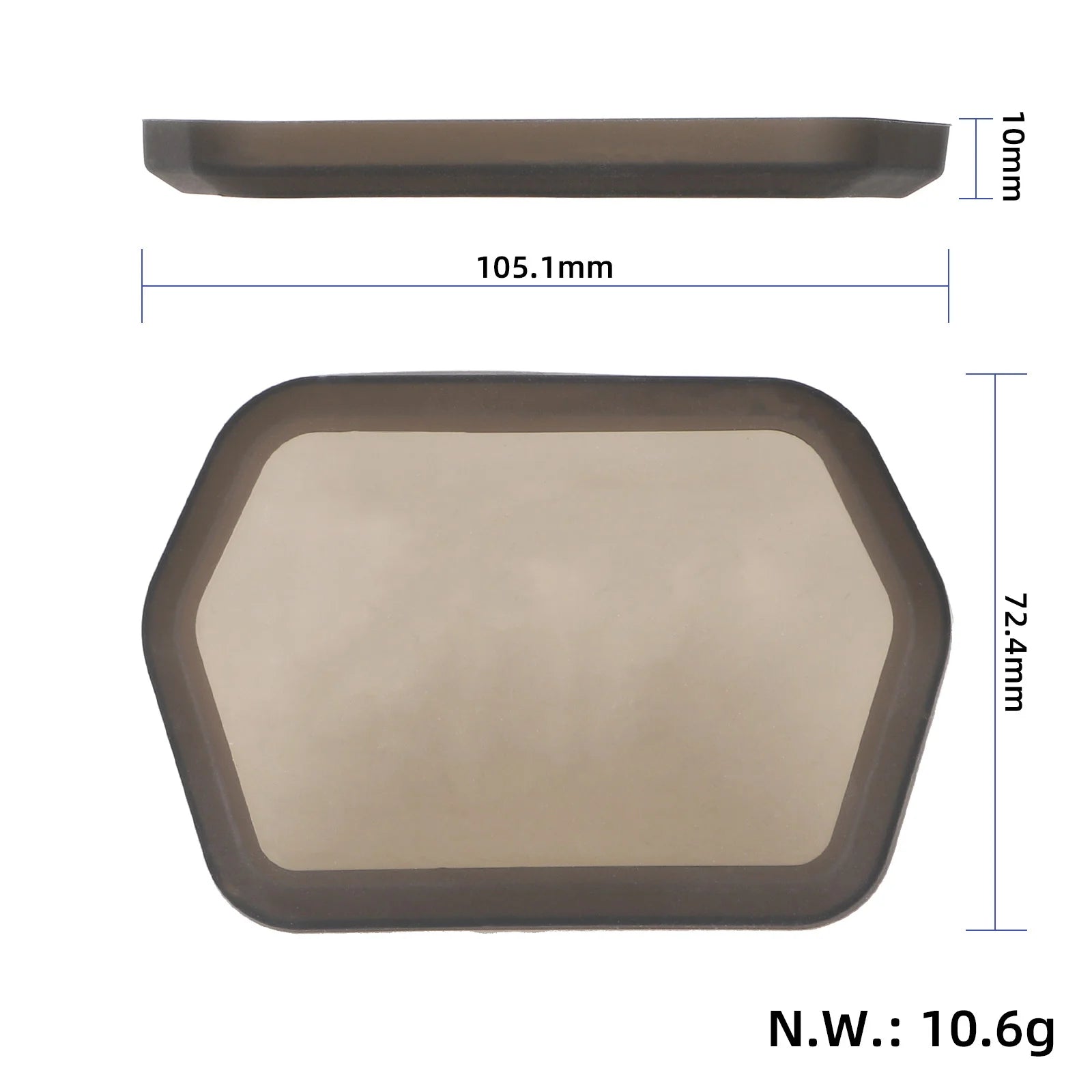 Noir protection en silicone pour Ninebot trottinette ZT3 Pro tableau de bord
