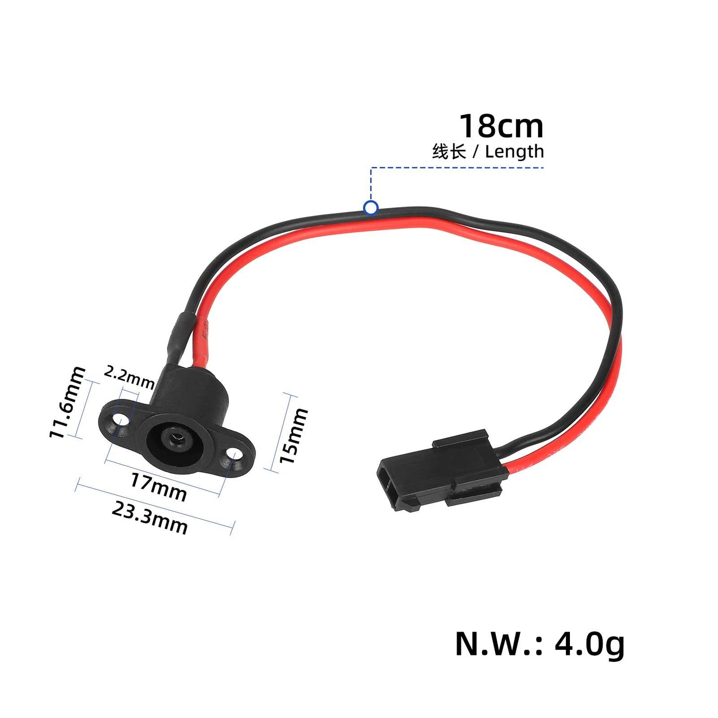 Original charging câble pour Xiaomi 4 Lite(2nd Gen) trottinette
