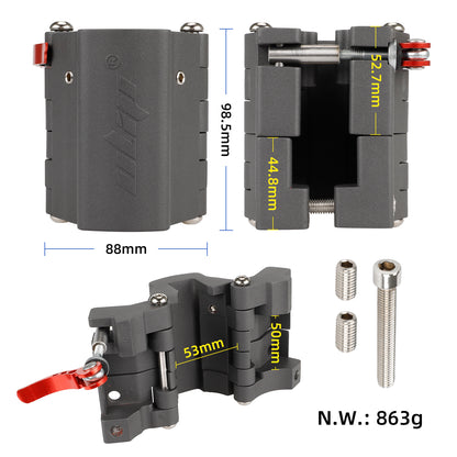 Gris Ulip foldable fixings pour xiaomi et Segway Ninebot F et D series trottinettes
