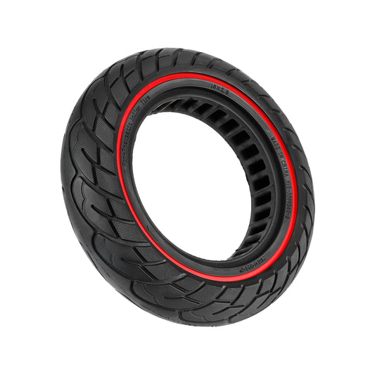 10*2.5 pneu plein avec rouge cercle(45mm rainure)
