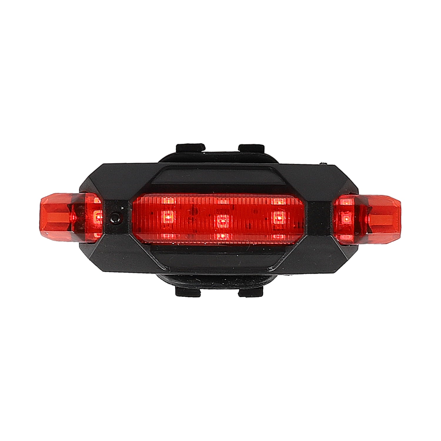 Rouge usb rechargeable warning feu arrière et sidelight pour xiaomi trottinettes