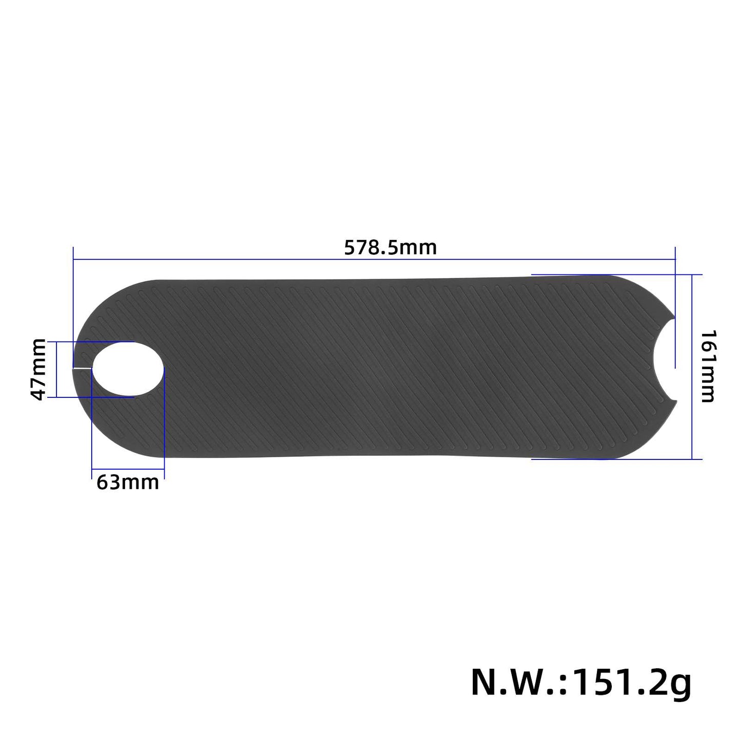Original silicone foot pads pour Xiaomi Elite trottinettes