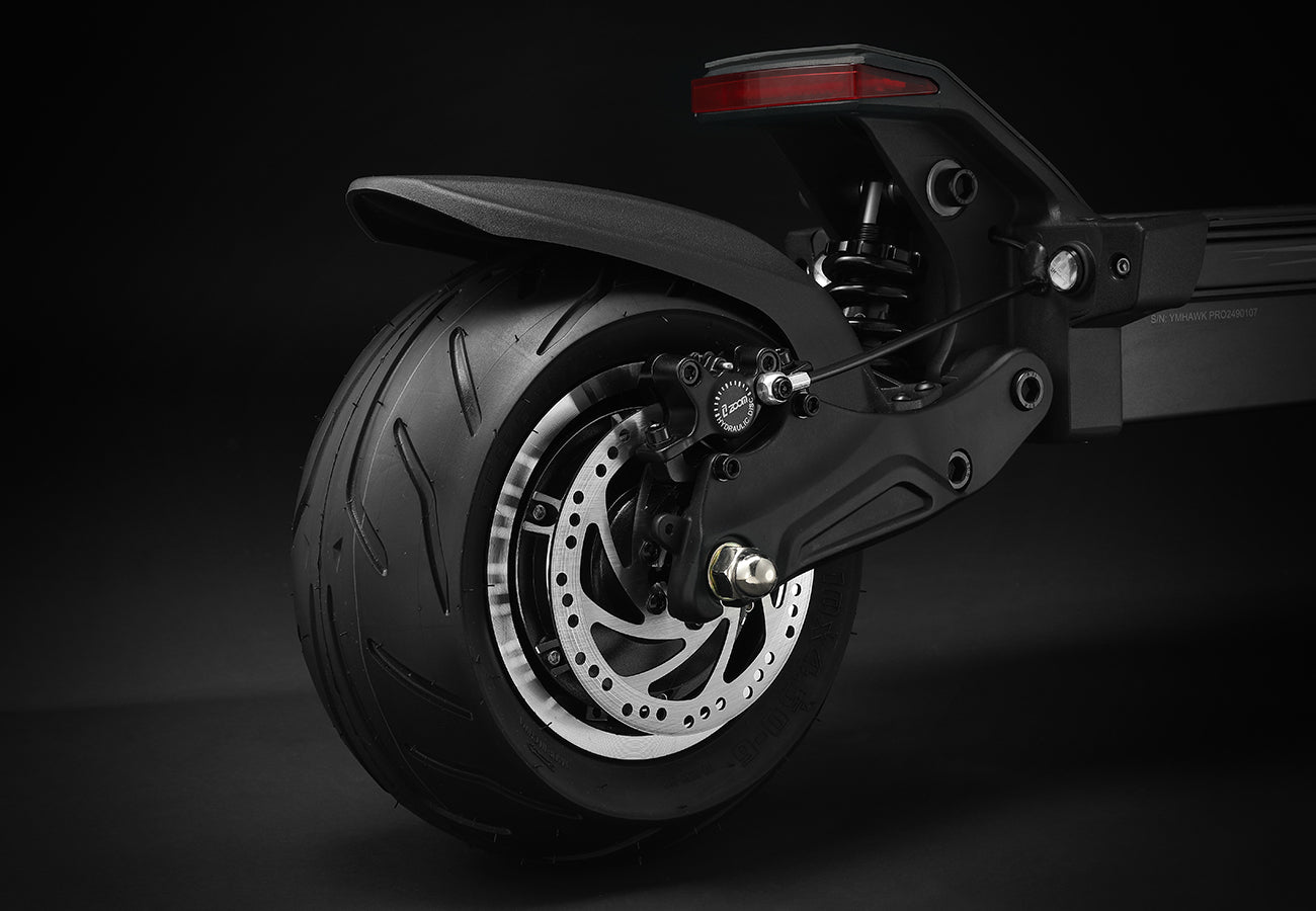 YUME HAWK Pro 2*3000W Freins et suspensions hydrauliques avec amortisseur de direction