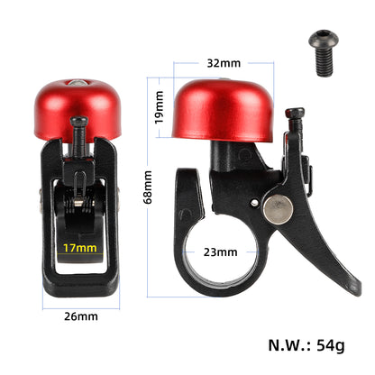 Rouge ring bell pour Xiaomi M365