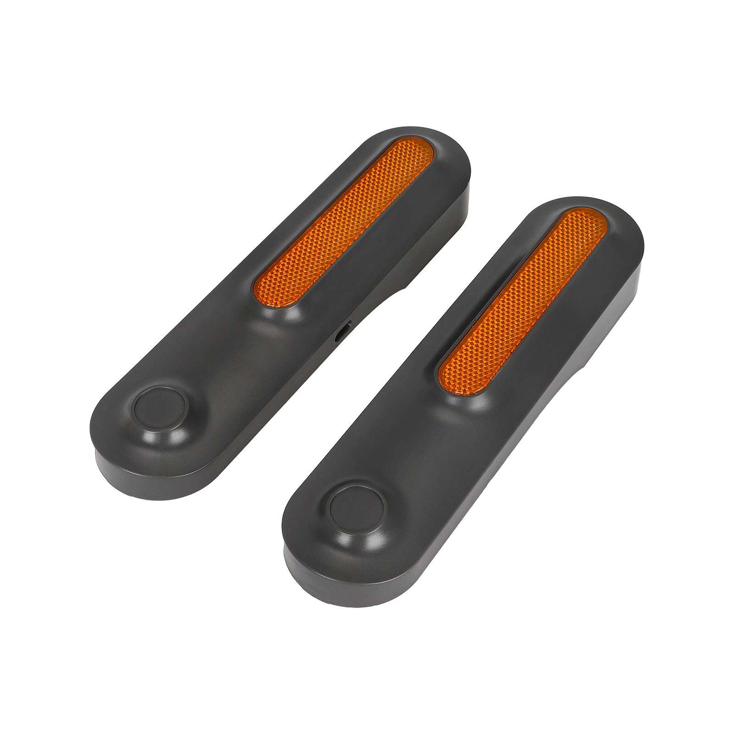 Gris left et right rear decorative Shells+jaune catadioptre bars pour xiaomi4 Ultra trottinettes