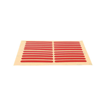 Original fourche avant et back fork rouge réfléchissant sticker pour Xiaomi M365 trottinette decorative shells