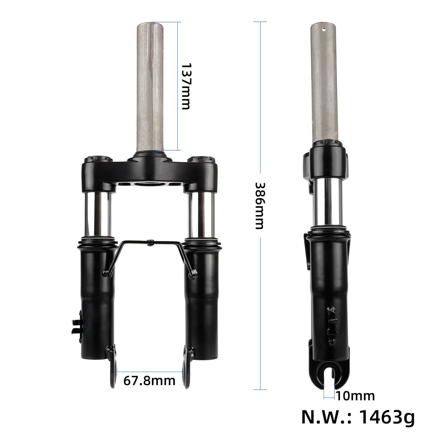 Simple suspension avec fender pour Xiaomi trottinettes