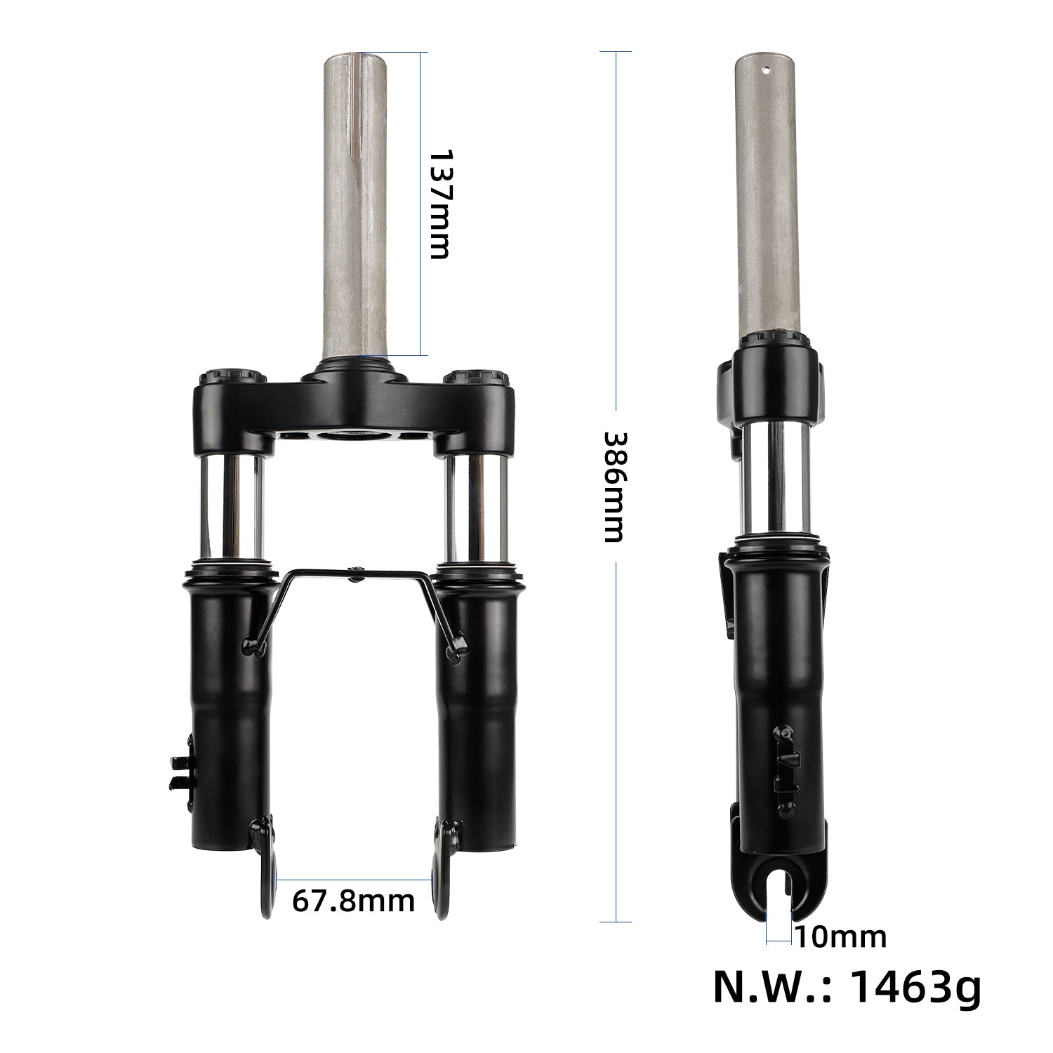 Simple suspension avec fender pour Xiaomi trottinettes