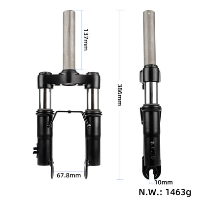 Simple suspension avec fender pour Xiaomi trottinettes