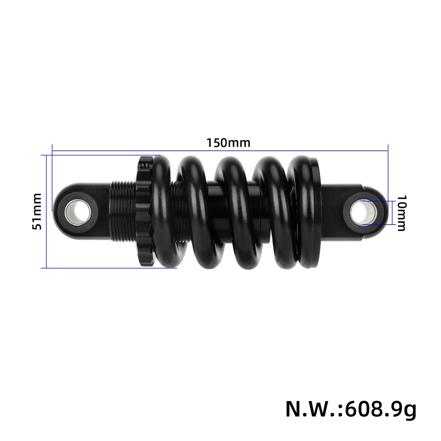 Original Kukirin G2/G4 front rear amortisseur