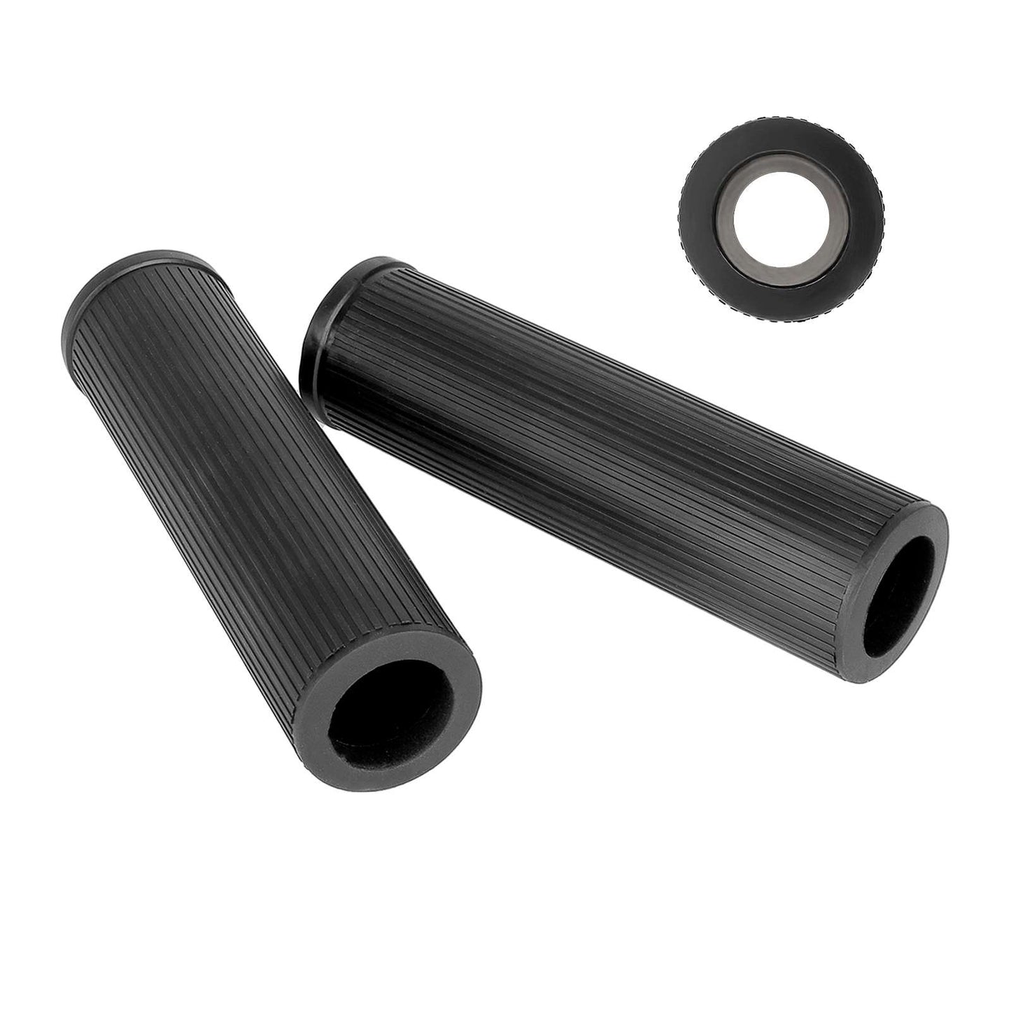 Noir Ulip silicone guidon extender kit sans light pour xiaomi et Ninebot ES series trottinettes