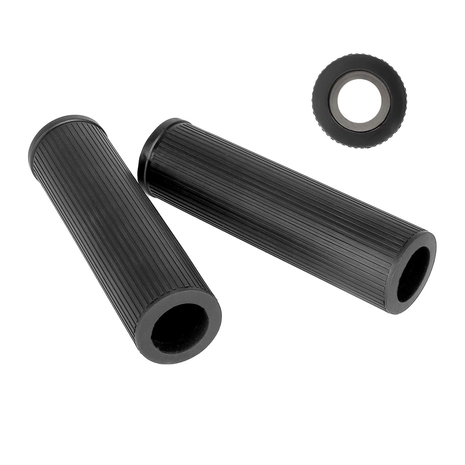 Noir Ulip silicone guidon extender kit sans light pour xiaomi et Ninebot ES series trottinettes