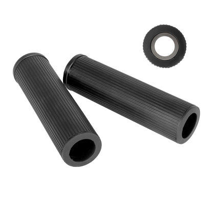 Noir Ulip silicone guidon extender kit sans light pour xiaomi et Ninebot ES series trottinettes