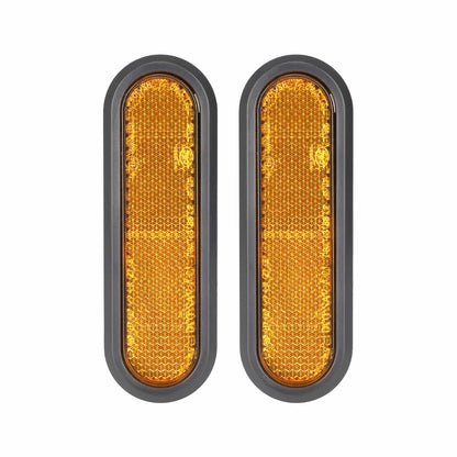 2 pcs Xiaomi 5 rear decorative cover avec catadioptre et vis