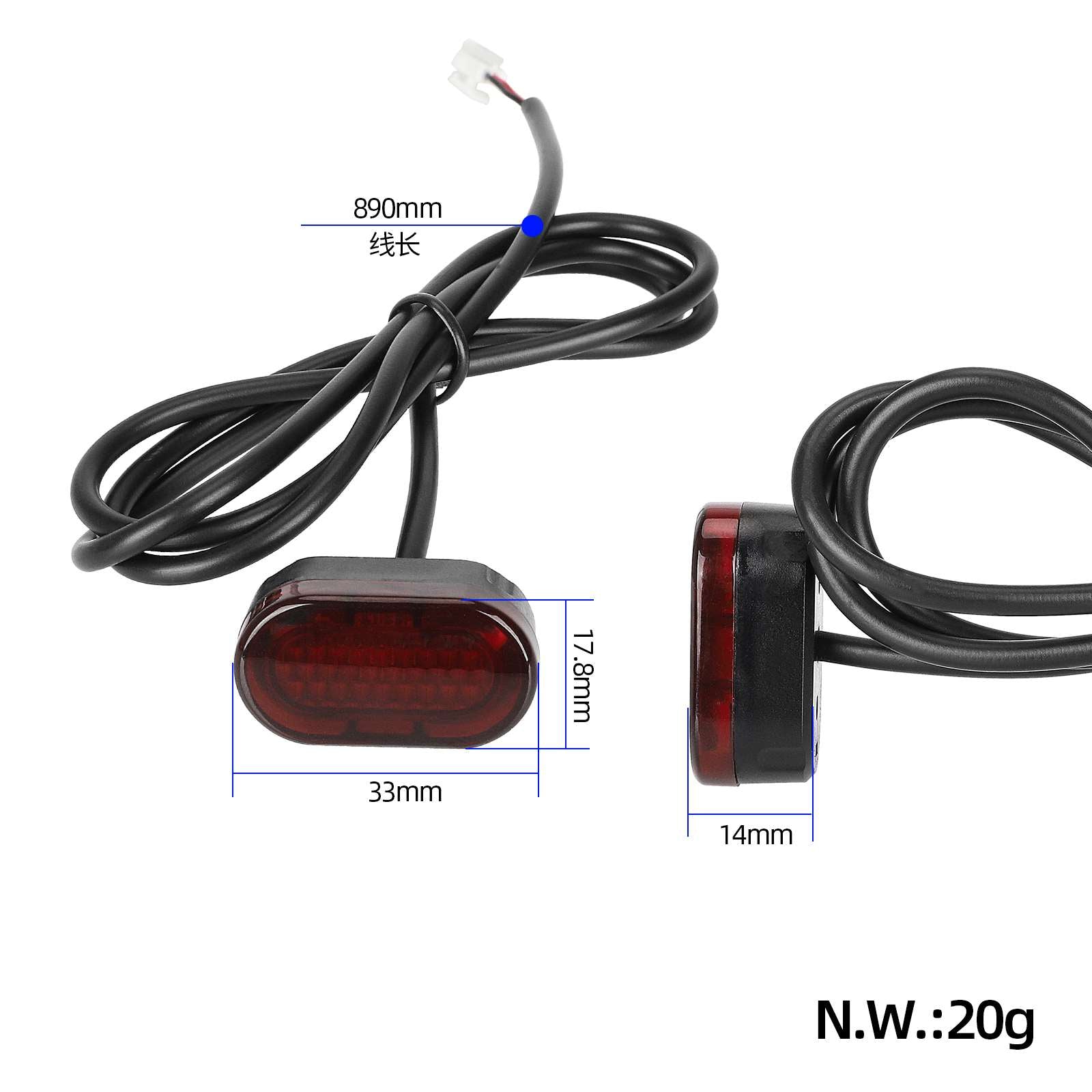 Contrôleur+Circuit board+noir power accélérateur+feu avant+feu arrière+noir power câble pour compatible Xiaomi trottinettes