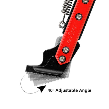 V2 noir et rouge adjustable béquille pour xiaomi trottinettes