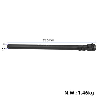 Original guidon Supporting Rod pliable Pole Base pour Xiaomi Elite trottinette