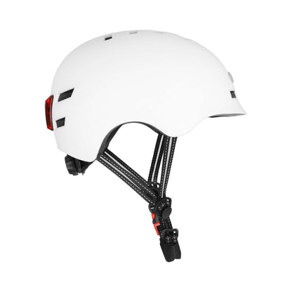 Blanc L size casque avec light