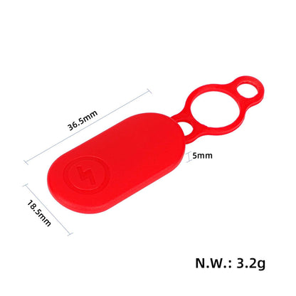Rouge cache magnétique pour port de charge of Xiaomi 4 Pro trottinettes