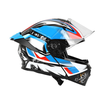 Size L (57-58) Speed bleu tout-terrain Open-Face casque