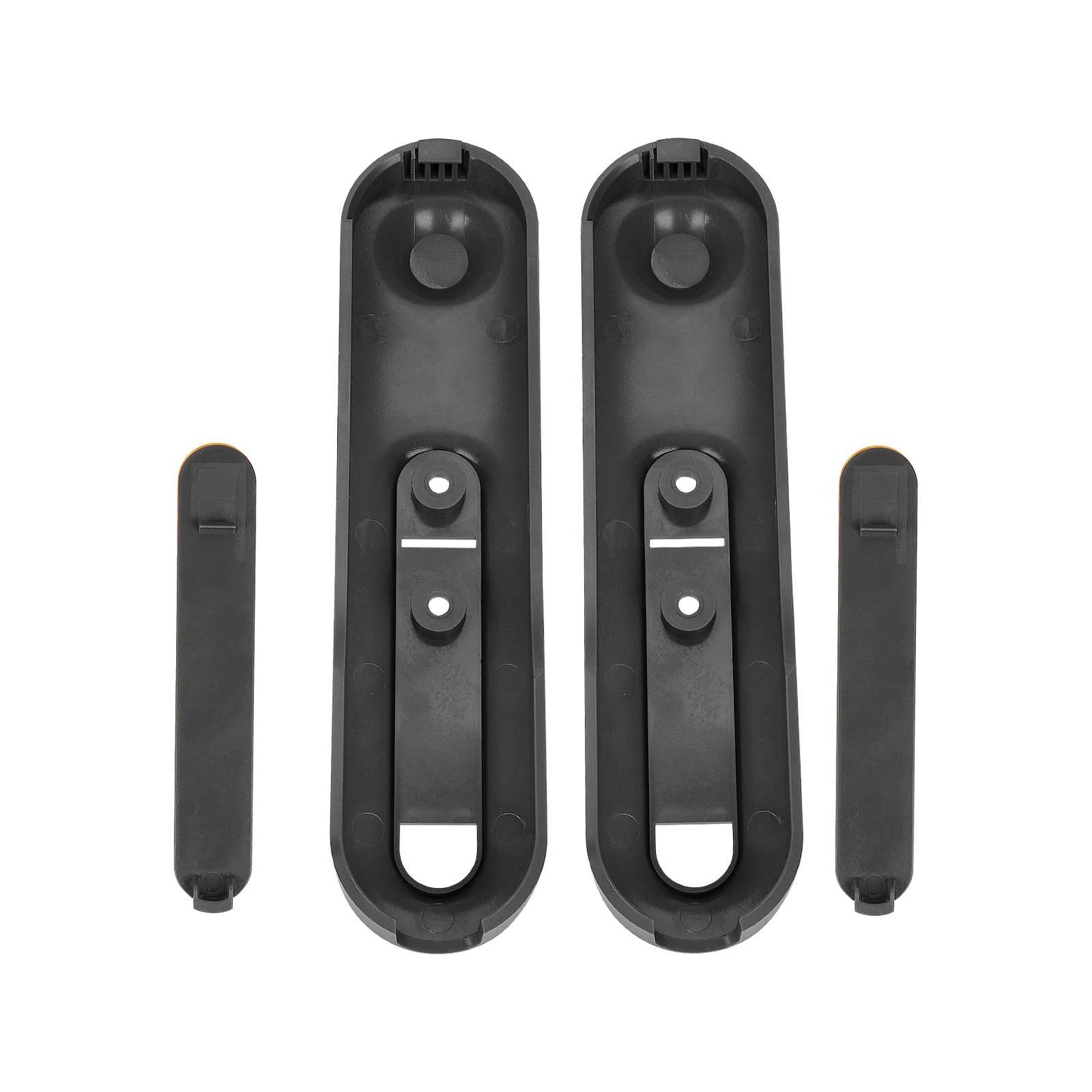 Gris left et right rear decorative Shells+jaune catadioptre bars pour xiaomi4 Ultra trottinettes