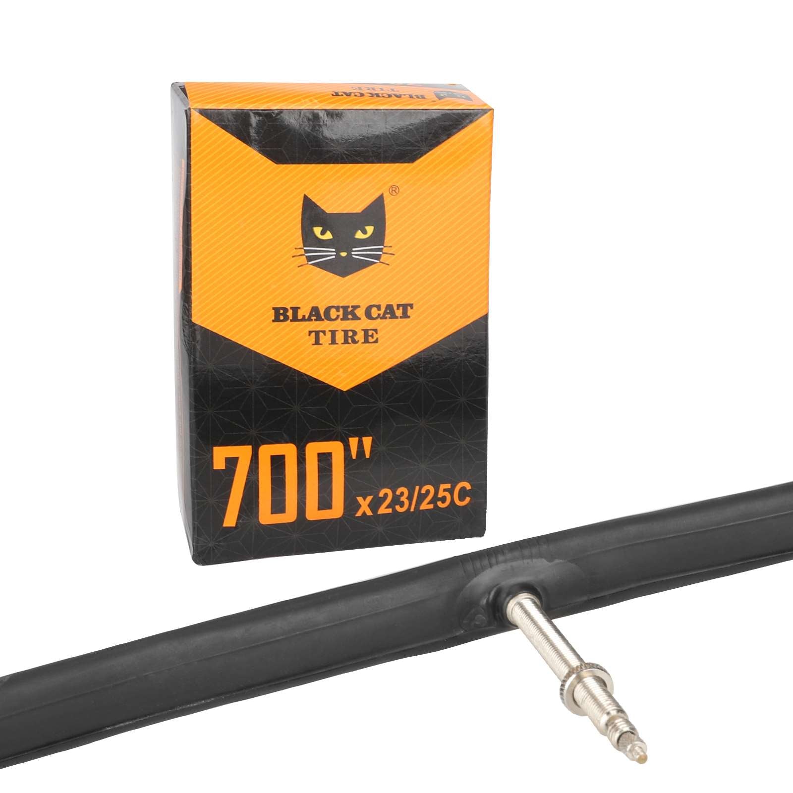BLACKCAT 700*23/25C chambre à air avec Presta 60mm