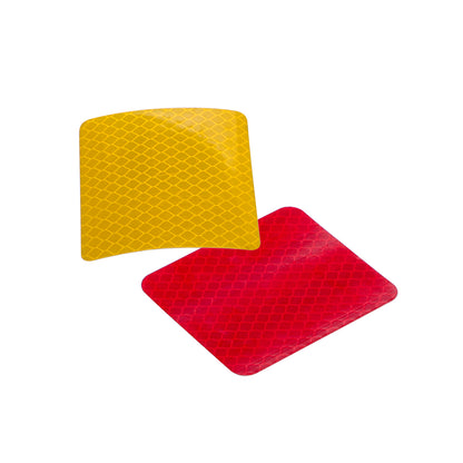 Rouge réfléchissant stickers pour plaque d’immatriculation of xiaomi trottinettes