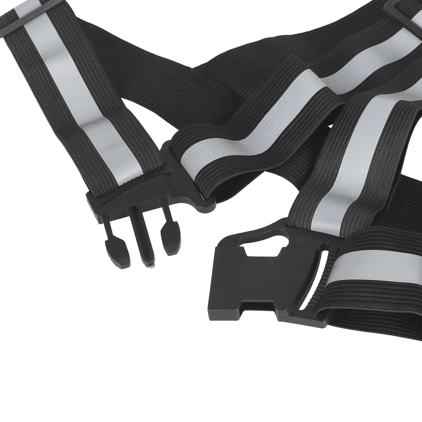 Noir réfléchissant vests
