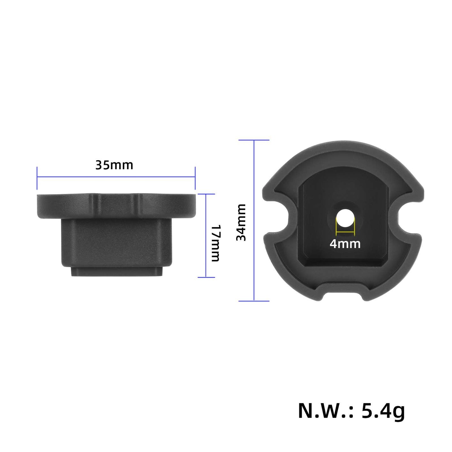 Original gris stem silicon cover pour Xiaomi 4 Llite(2nd Gen) trottinette