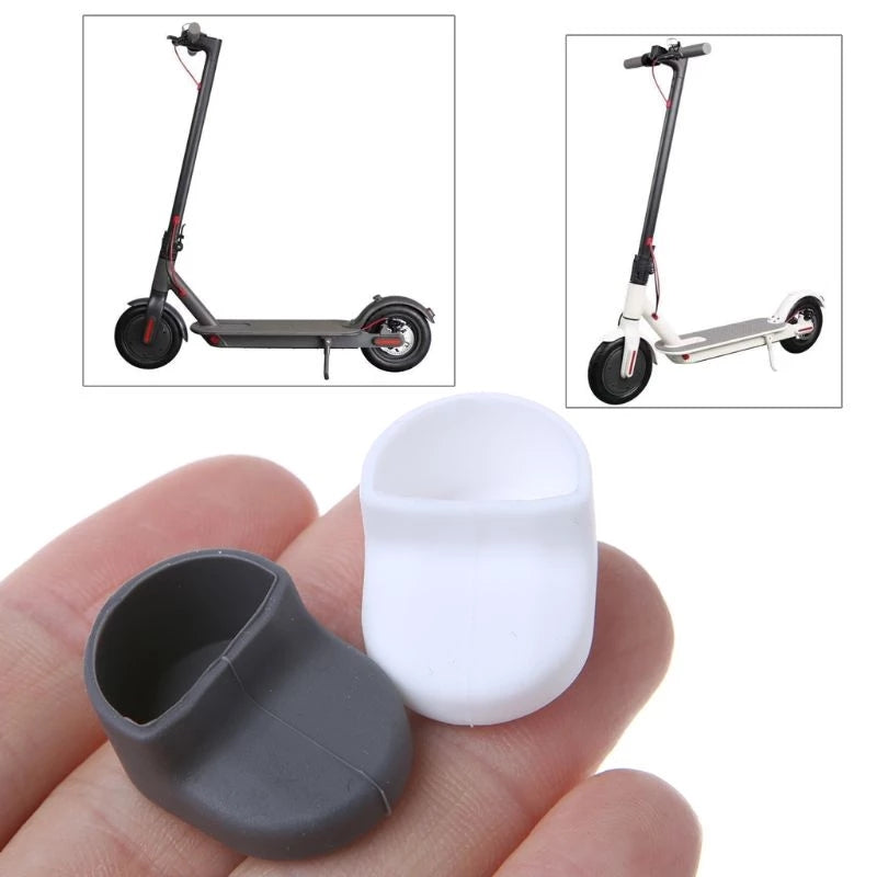 Gris manchon en silicone pour crochet of M365 trottinette's garde-boue arrière