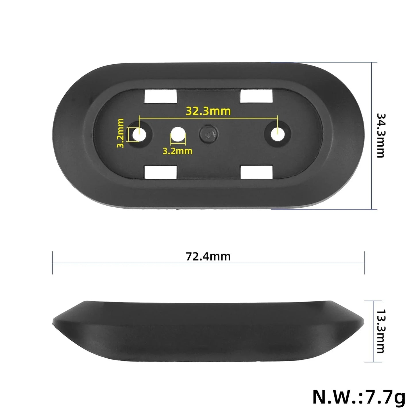 Original Xiaomi 6 Lite Side catadioptre Mounting Bracket