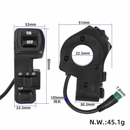 Phare avant switch pour KuKirin G2 Pro