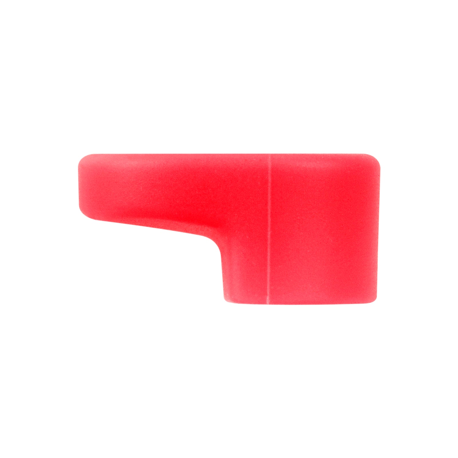 Rouge manchon en silicone pour crochet of M365 trottinette's garde-boue arrière