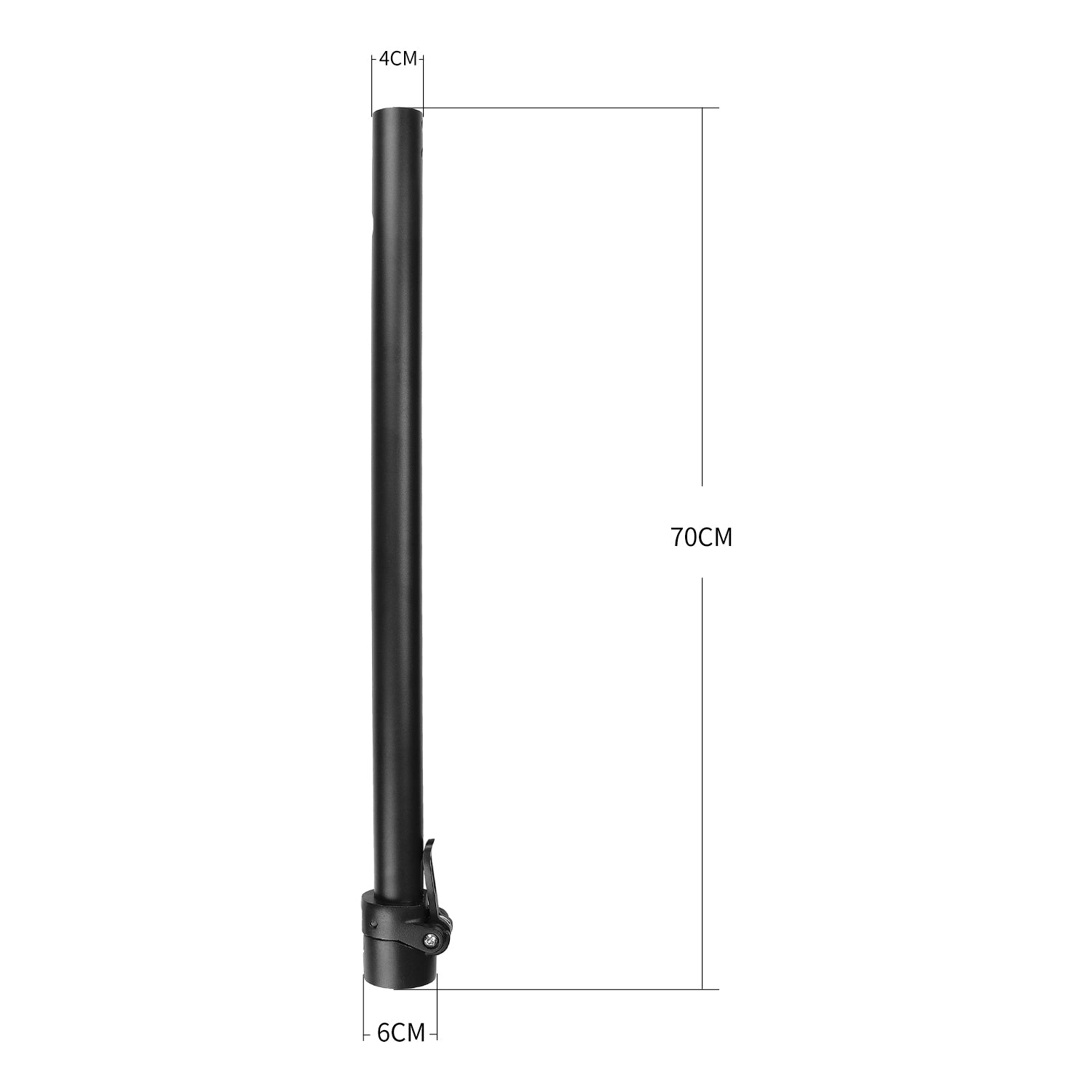 Noir pole pour Pro trottinette