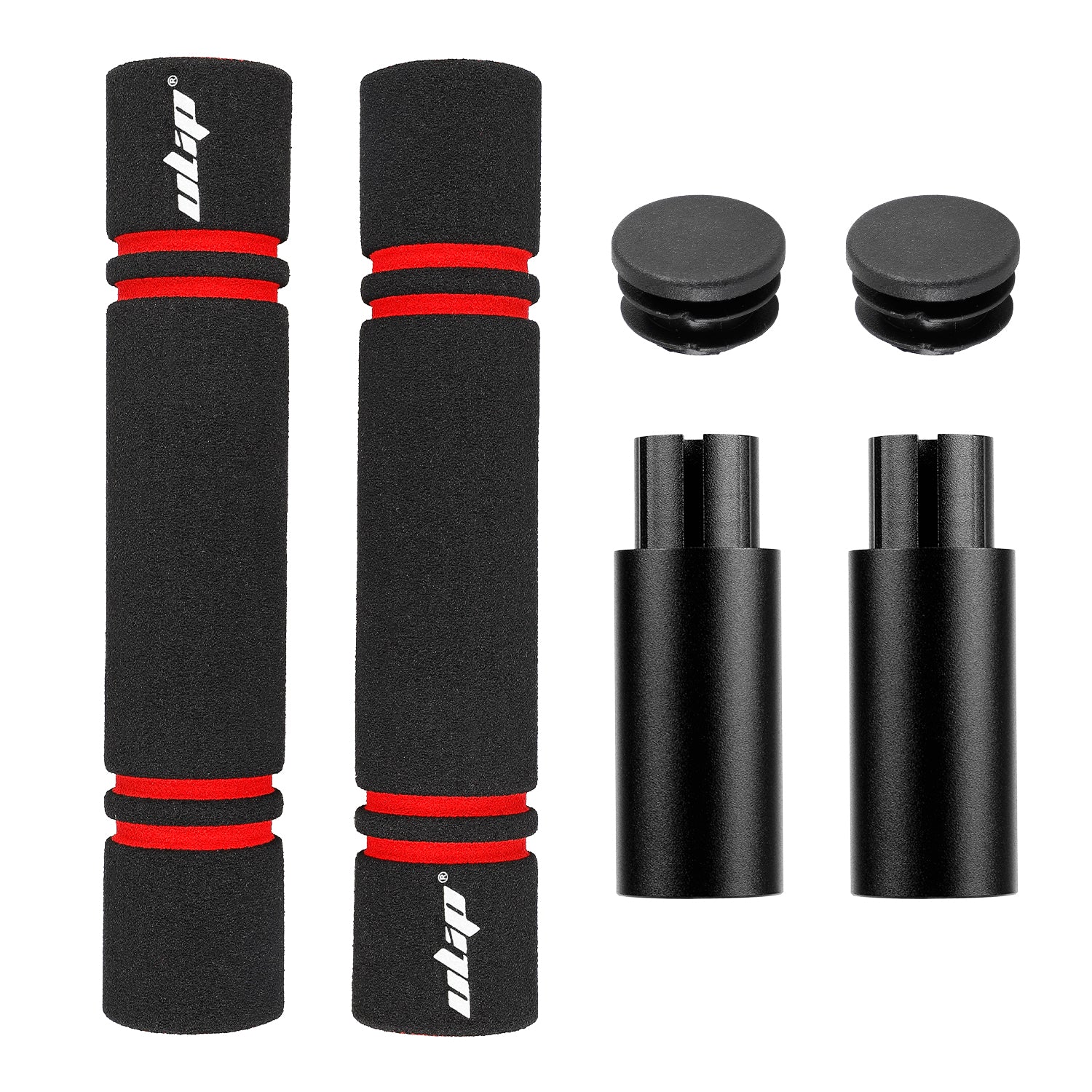 Noir Ulip guidon extender kit sans light pour xiaomi et Ninebot ES series trottinettes