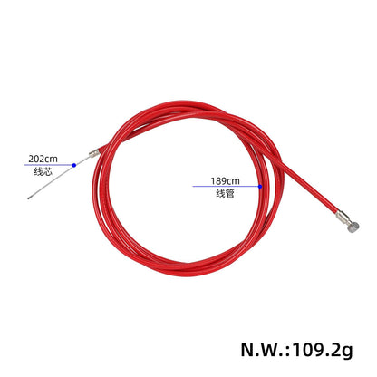 Rouge 202cm câble de frein pour Xiaomi 4 trottinettes
