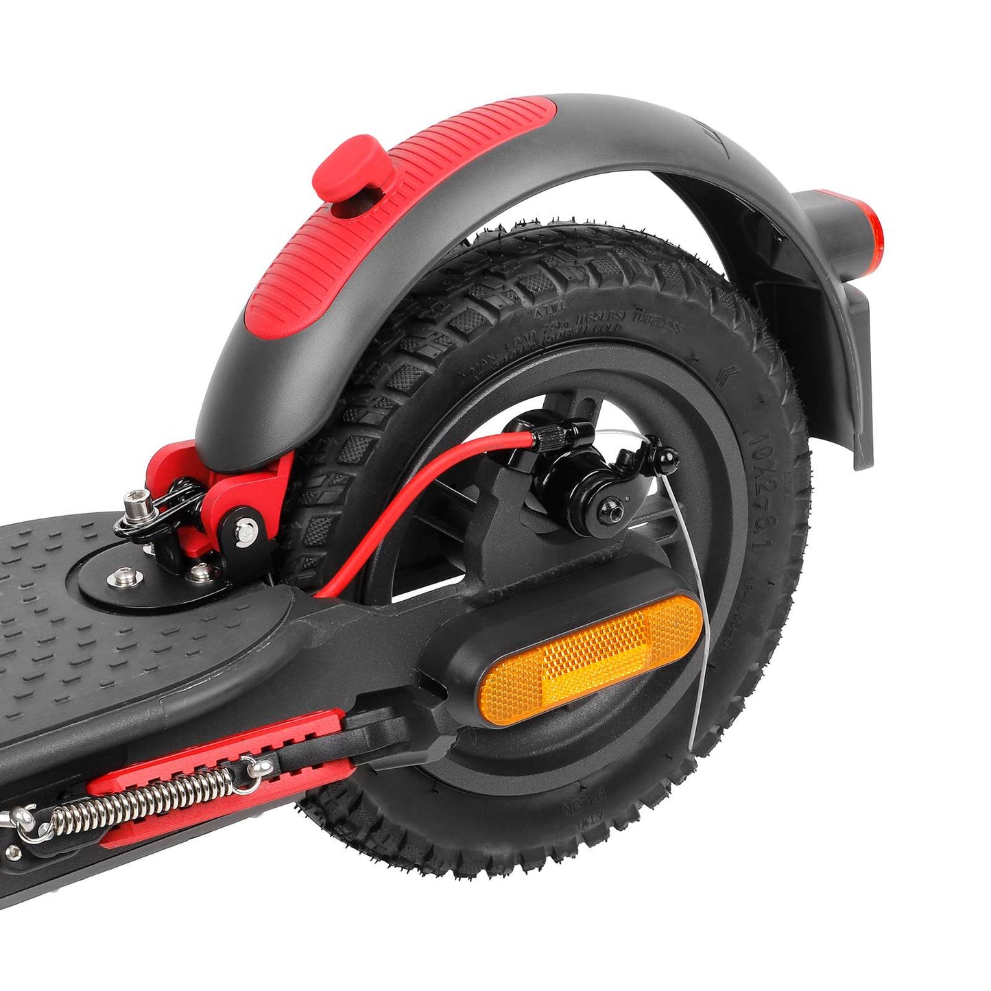 Gris-rouge Ulip Superior garde-boue arrière avec aluminium pour Xiaomi trottinettes