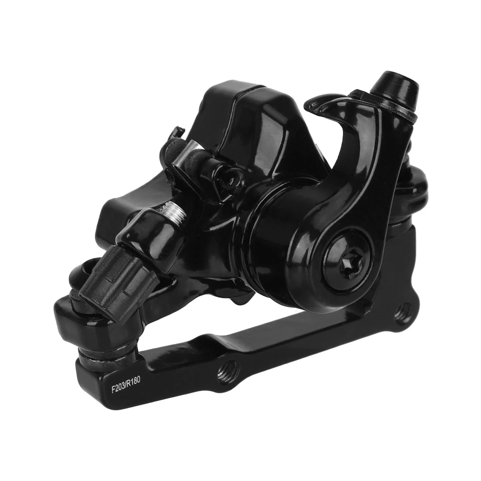 Noir 180mm back bike frein à disque