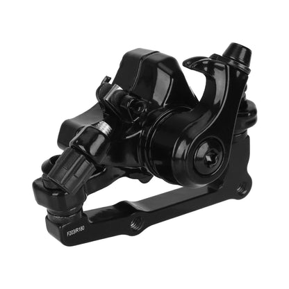 Noir 180mm back bike frein à disque