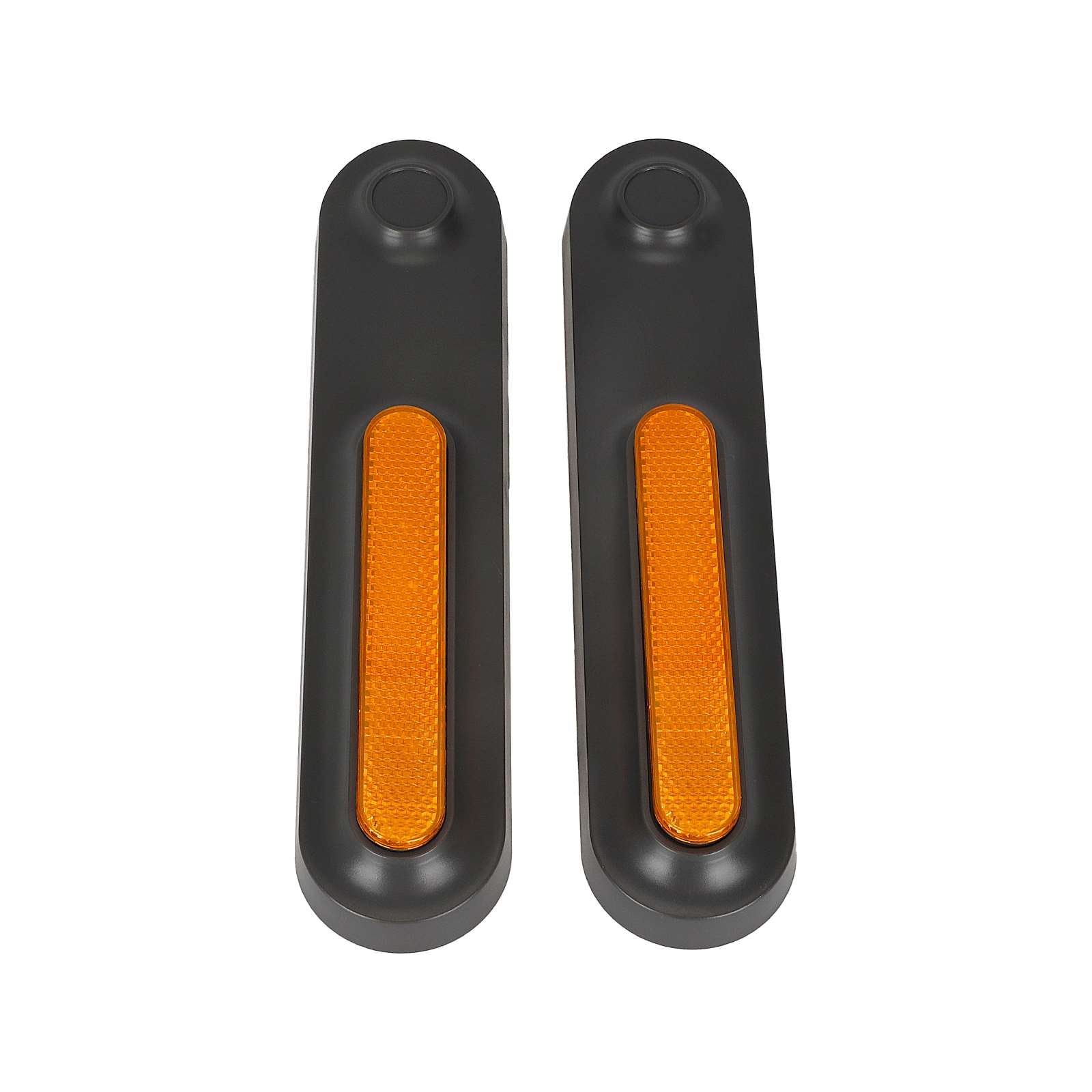 Gris fourche avant decorative shells+ jaune catadioptre bars pour Xiaomi4 Ultra trottinettes