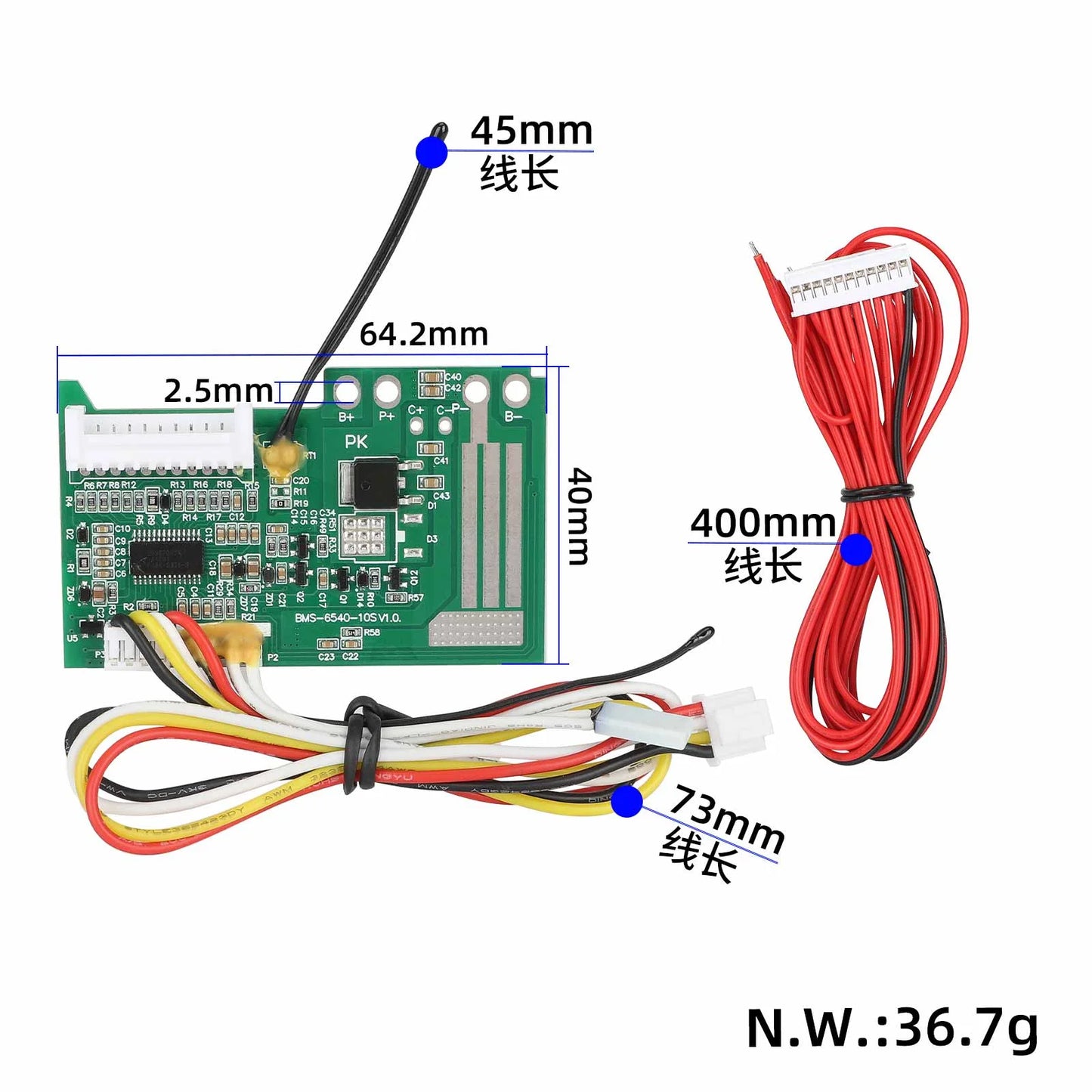 Carte BMS de protection batterie avec câble pour F20/F25/F30/F40 trottinettes