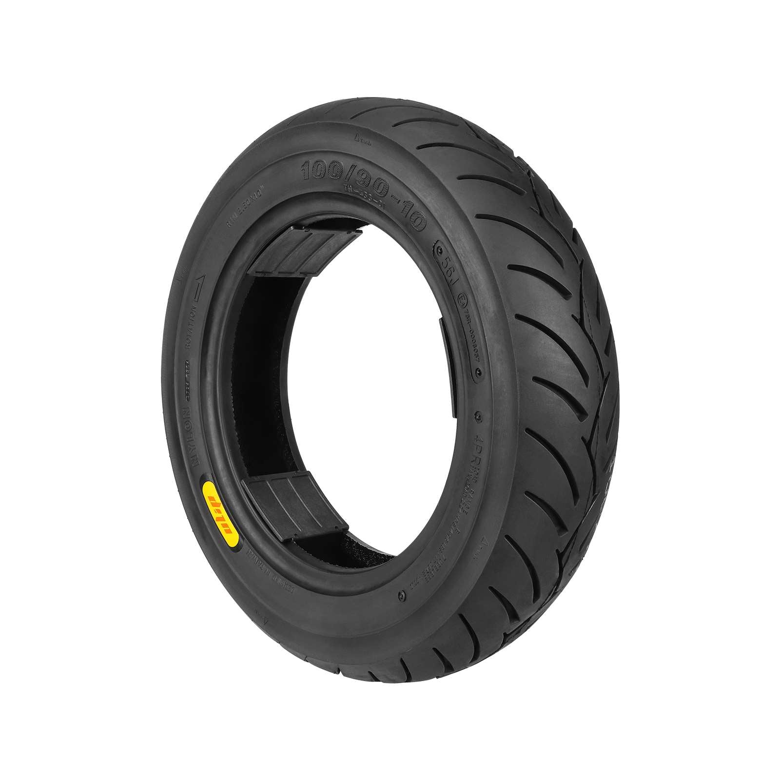 Ulip100/90-10 pneu tubeless