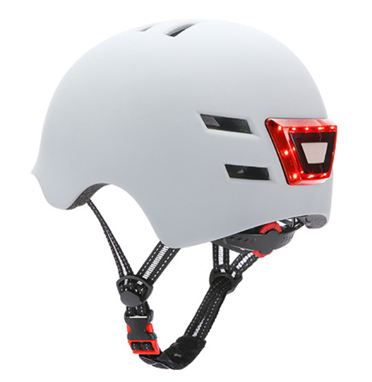 Blanc XL size casque avec light