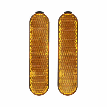 2 pcs jaune réfléchissant blocks pour the rear wheels of Xiaomi 5/5 Pro/5 Max