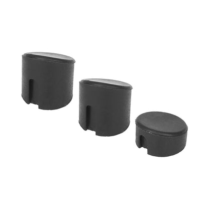Noir silicone prise Cap pour vis of garde-boue arrière pour M365