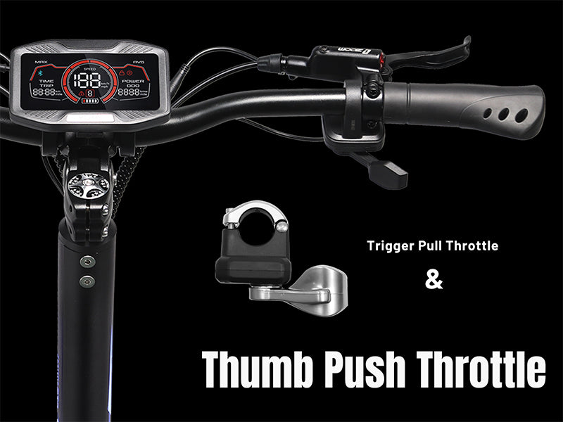 YUME HAWK Pro 2*3000W Freins et suspensions hydrauliques avec amortisseur de direction