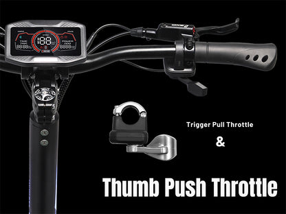 YUME HAWK Pro 2*3000W Freins et suspensions hydrauliques avec amortisseur de direction